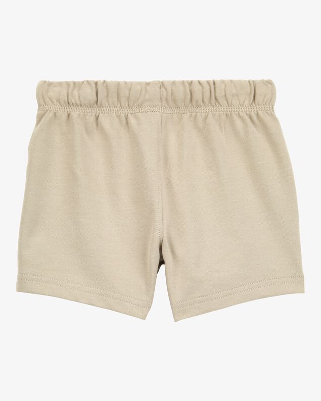 Product image 2 of Baby Boy Pull-On French Terry Shorts - Khaki
