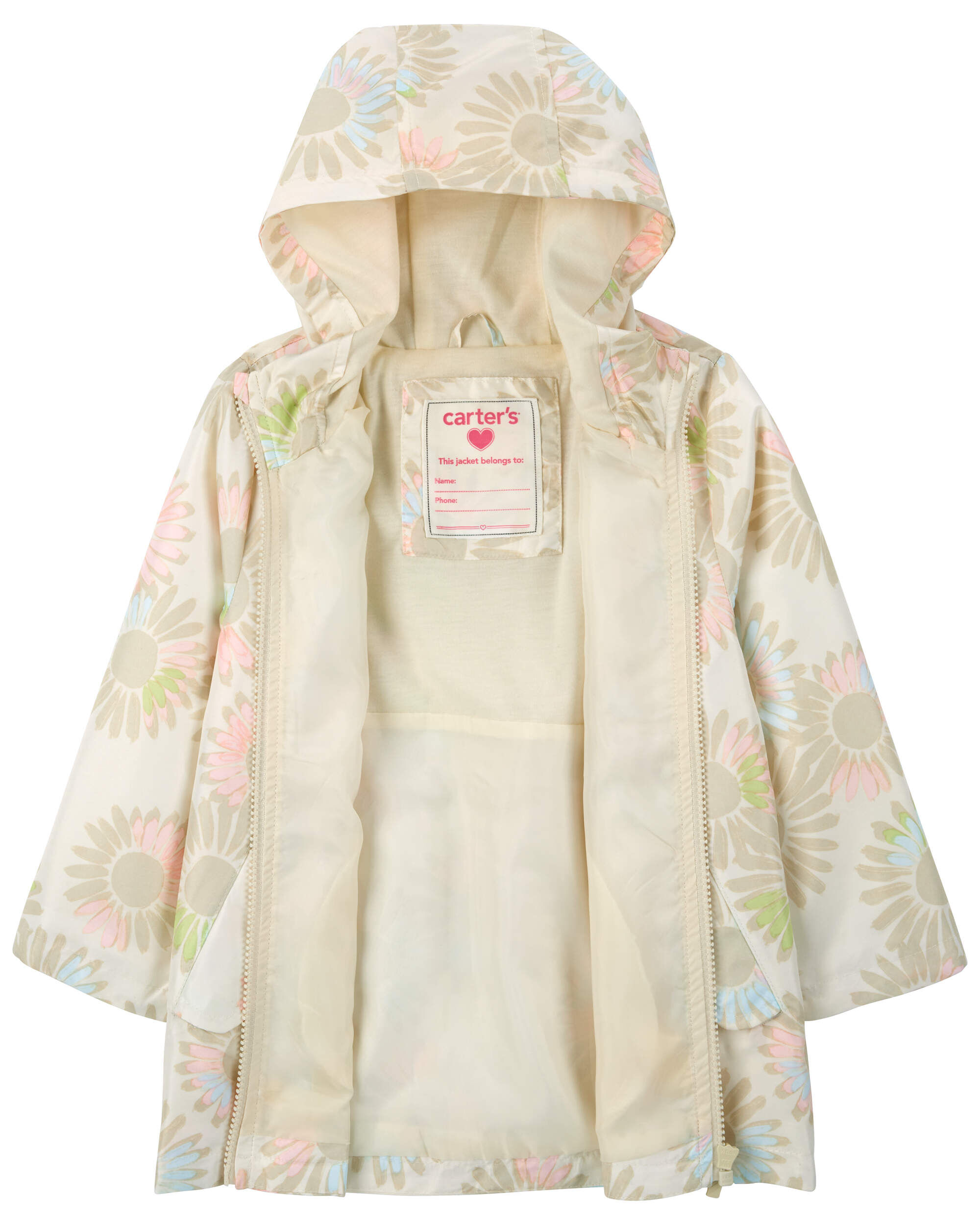 小物 Water repellent coat / HeRIN.CYE RUBBERIZED RAINCOAT WITH REMOVABLE HOOD - Bluish | ZARA