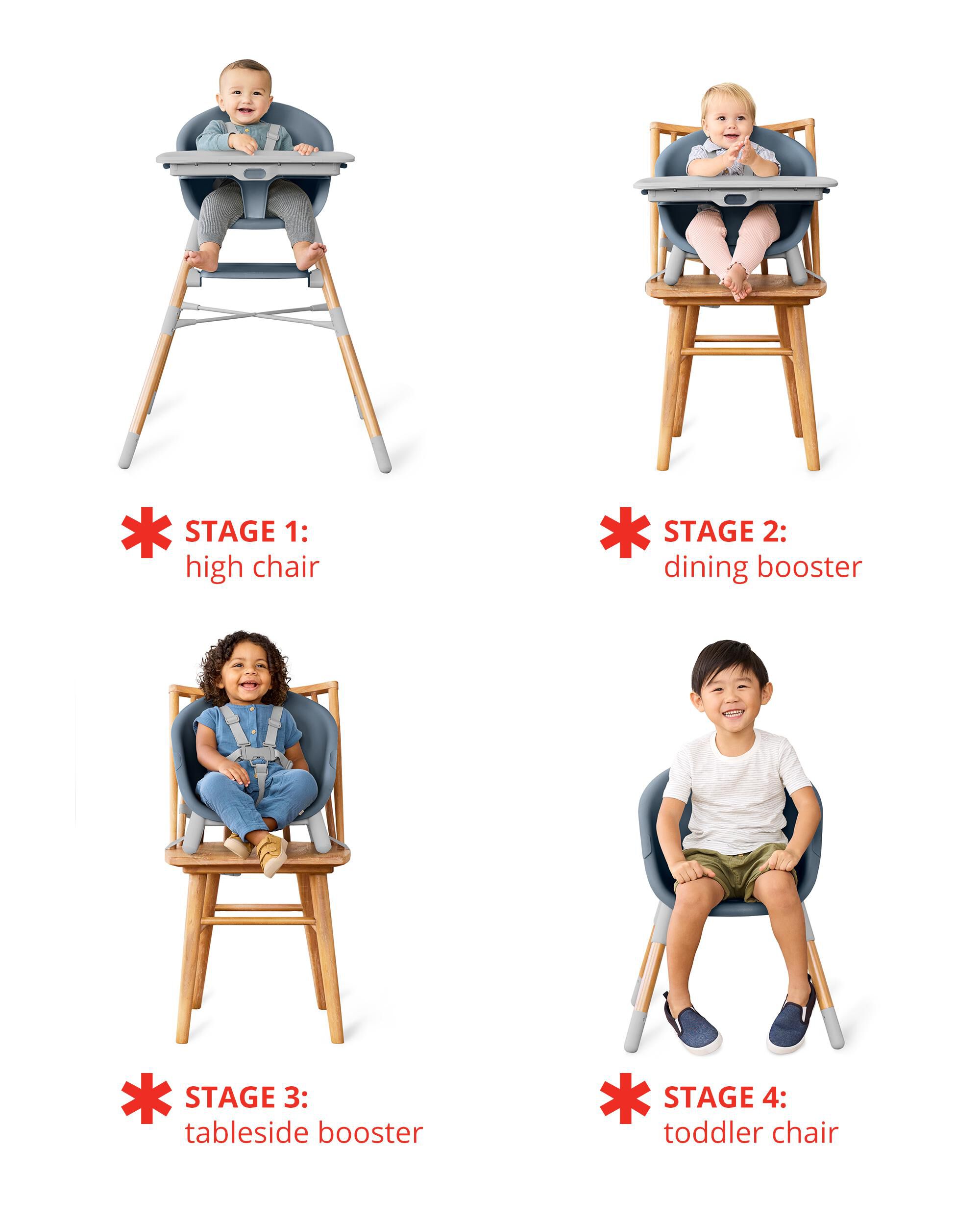 EON 4 in 1 High Chair Slate Blue Skip Hop Carter s