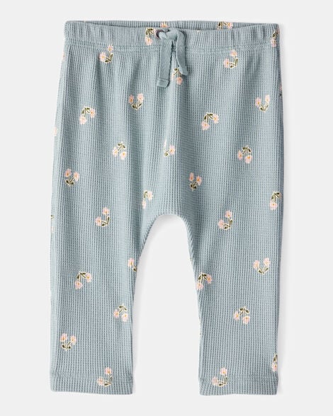 Baby Girl 2-Piece Butterfly Long-Sleeve Bodysuit & Pant Set - Grey