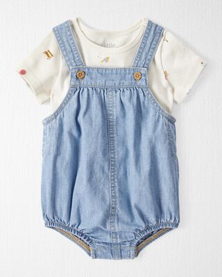 Product image 1 of Baby Organic Cotton Chambray Bubble Set