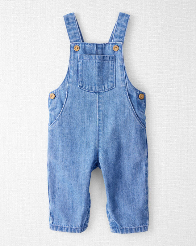 Product image 1 of Baby Organic Cotton Chambray Overalls