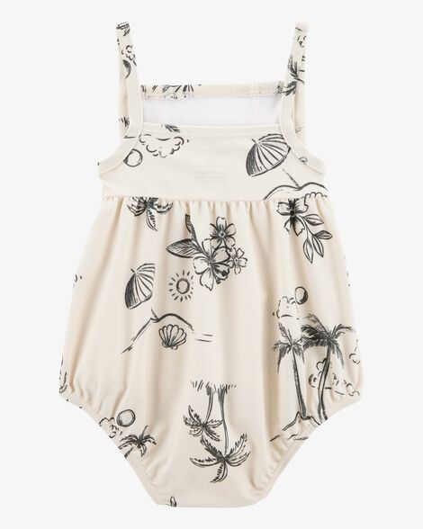  Product image 3 of Baby 1-Piece Beach Print Swimsuit