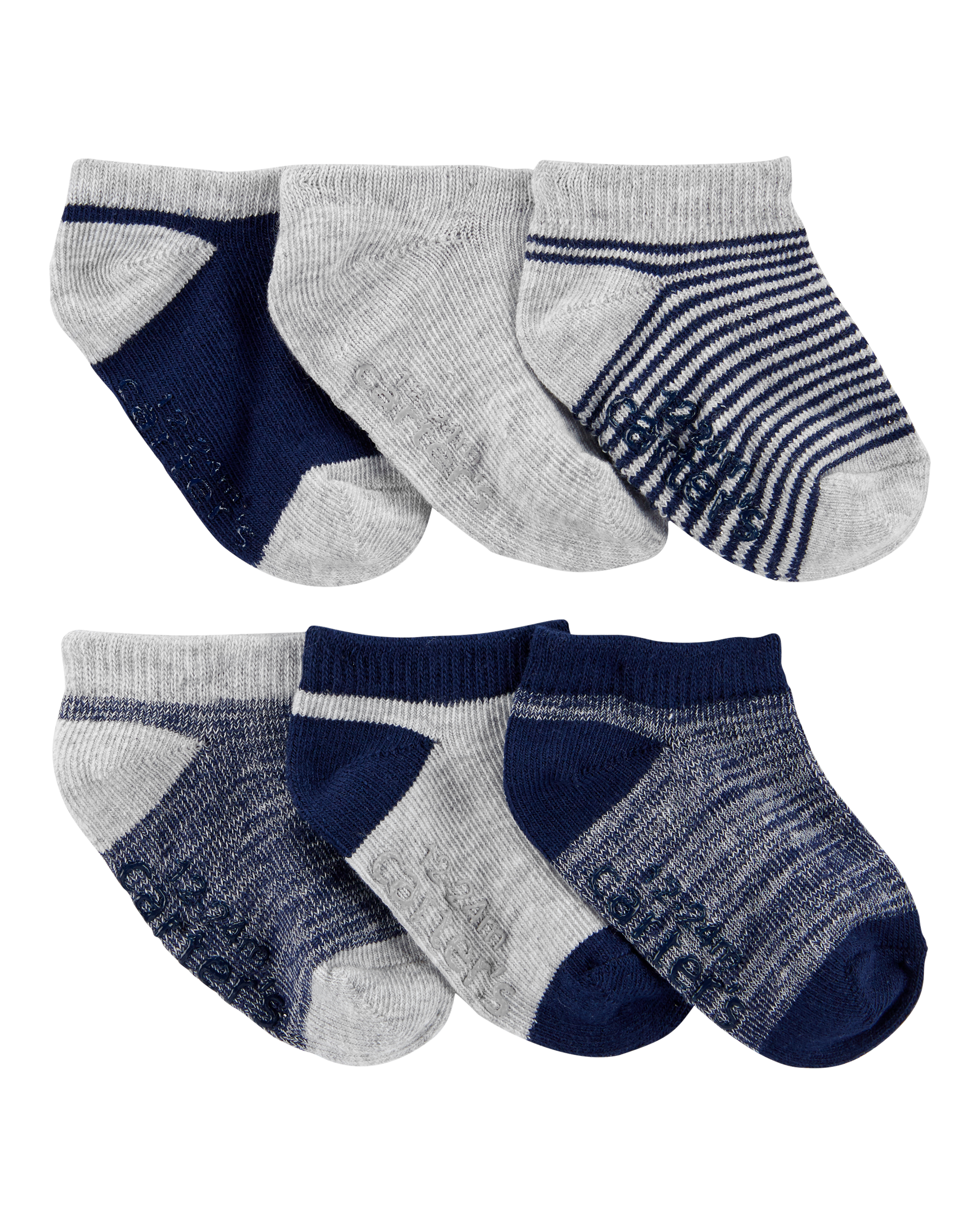 Toddler 6-Pack No-Show Socks