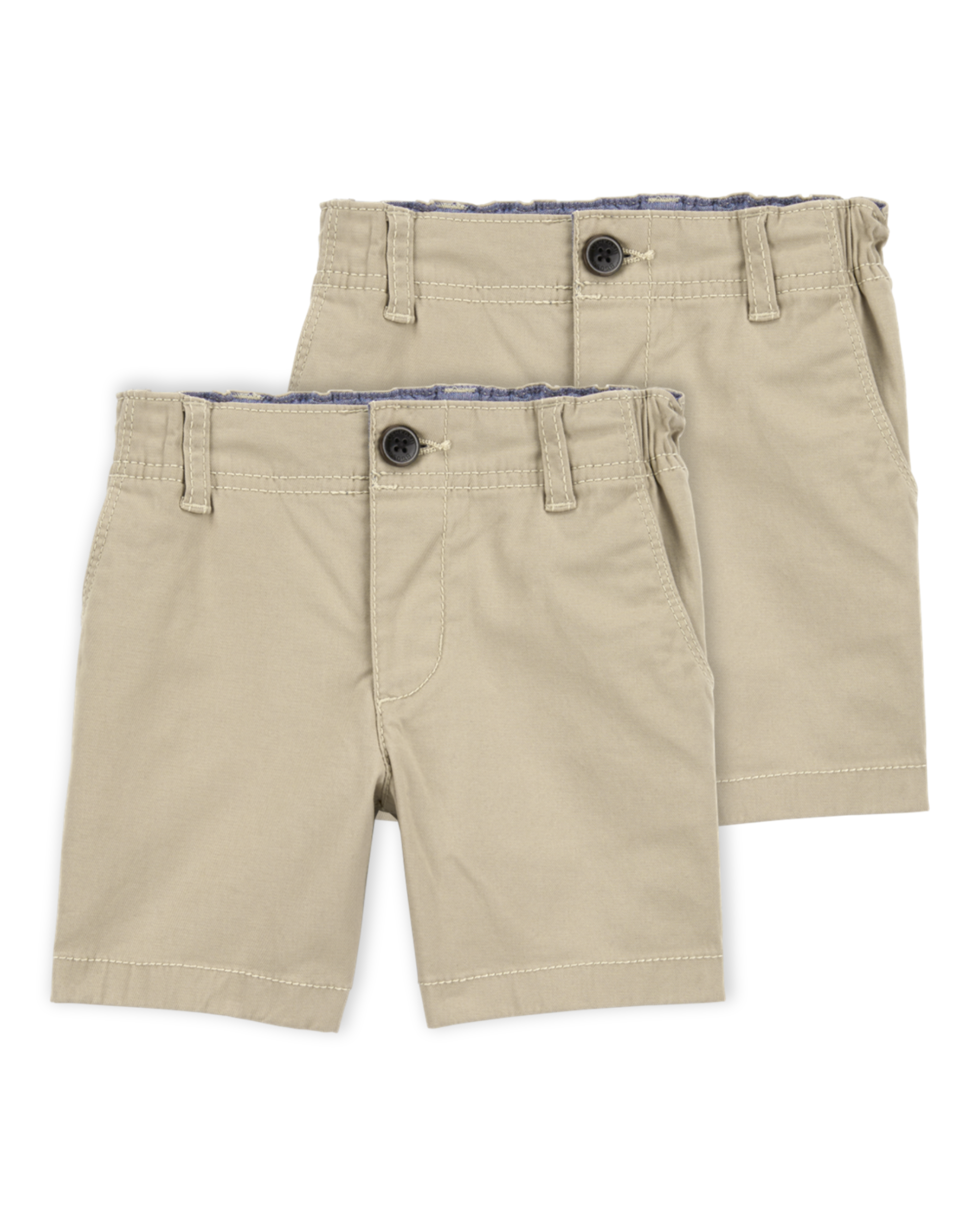 Toddler Boy -Pack Stretch Chino Uniform Shorts