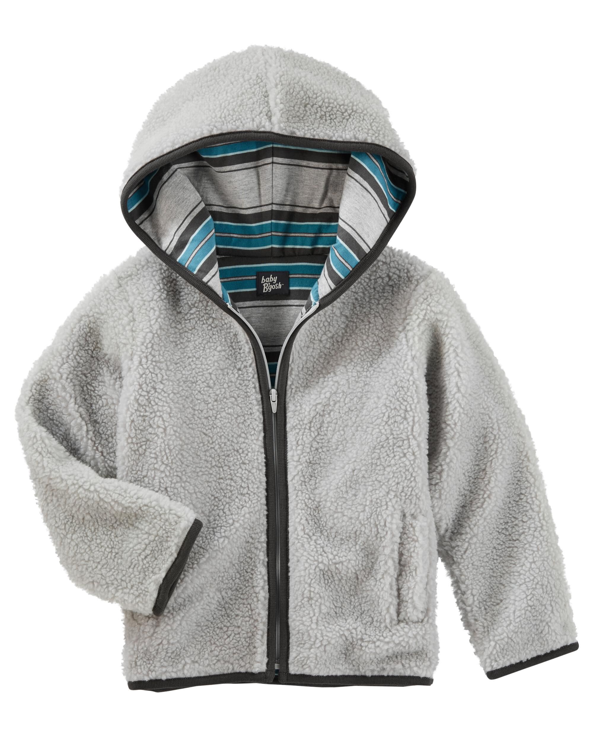 carter's sherpa hooded jacket