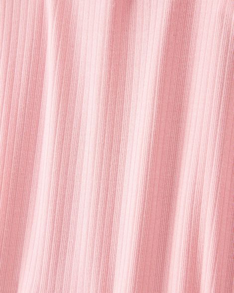  Product image 2 of Baby Solid PurelySoft Footie 1-Piece Pajamas - Pink