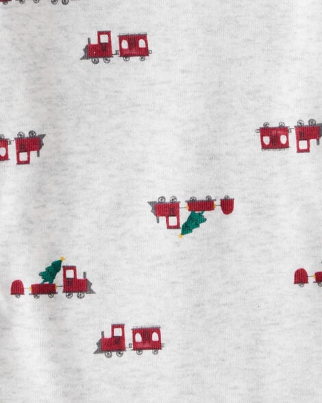 Baby Boy 4-Pack Dinosaur Print Cotton Long-Sleeve Multipack Bodysuits