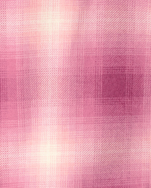 Product image 2 of Baby Girl Plaid Long-Sleeve Flannel - Pink