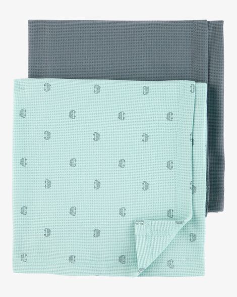  Product image 1 of Baby 2-Pack Waffle Knit Blankets