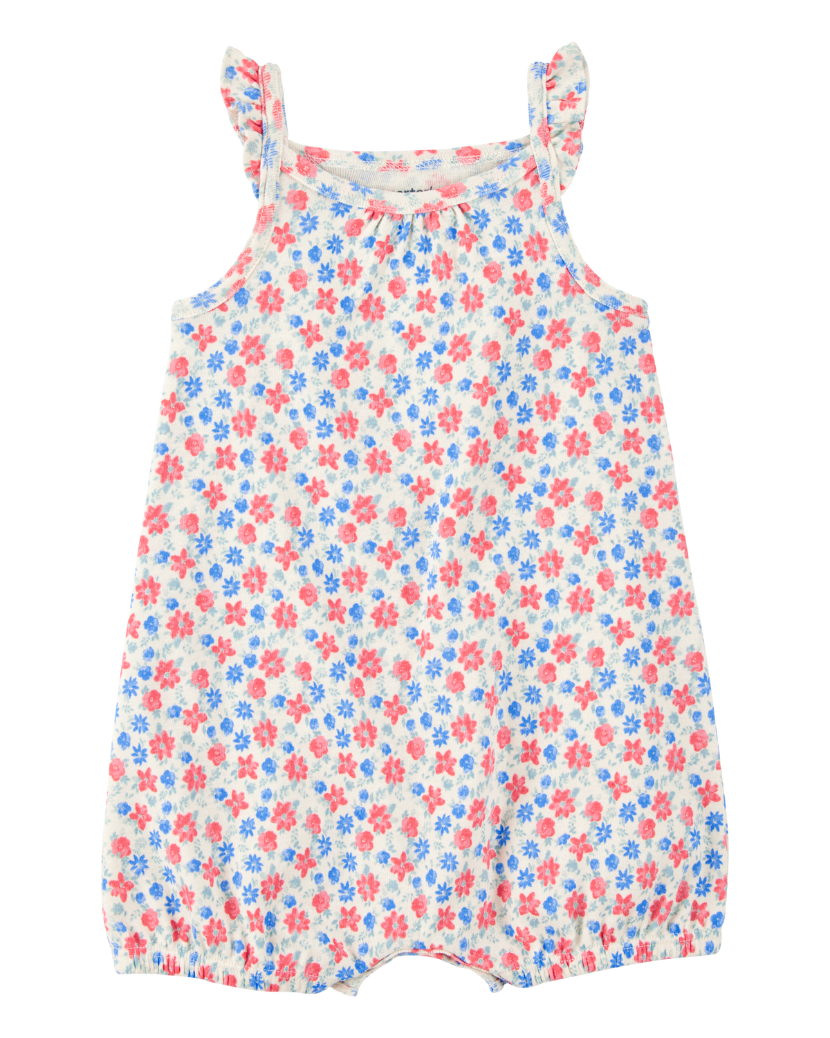 Baby Floral Cotton Romper - Carter's | Carter's
