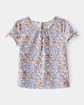 Product image 1 of Toddler Floral Short-Sleeve Fashion Top