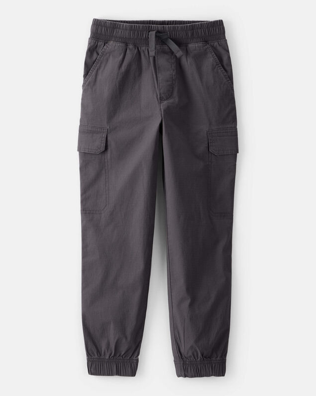 Product image 1 of Boys Cotton Fashion Cargo Pants - Dark Grey