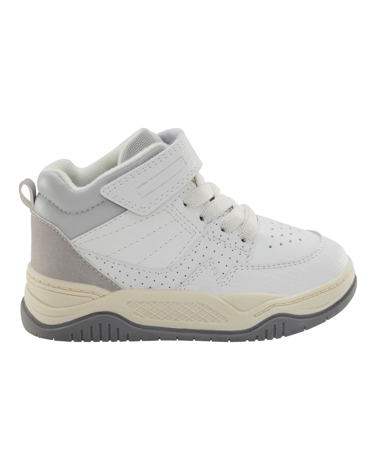 Toddler Casual Easy On High-Top Sneakers - Grey - OshKosh B