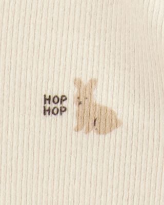 Product image 2 of Baby 2-Piece Bunny Long-Sleeve Tee & Pant Set - Grey