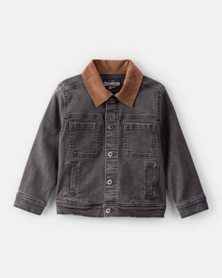 Toddler Boy Western Denim Long-Sleeve Button-Down Shirt - Blue