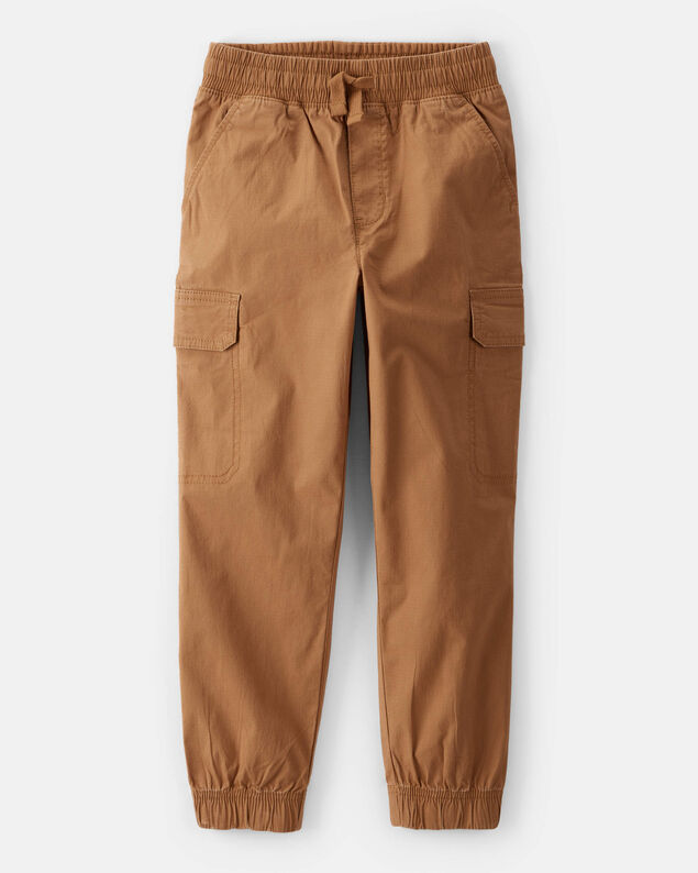 Product image 1 of Boys Cotton Fashion Cargo Pants - Brown