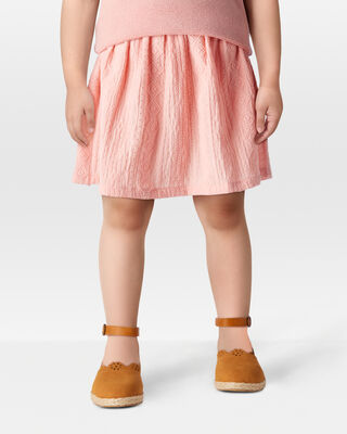 Product image 2 of Toddler Crochet Pull-On Skort - Pink