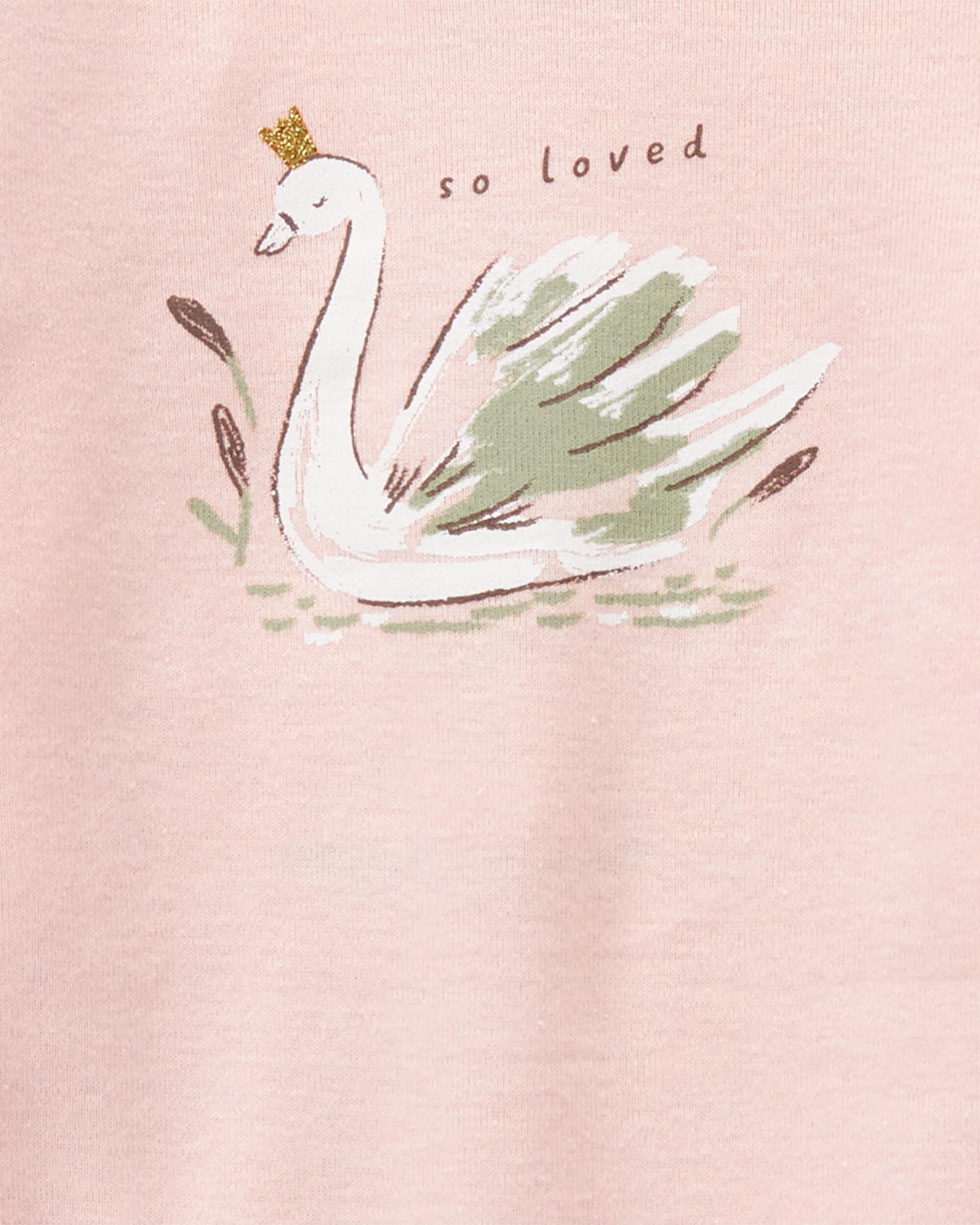 Carters swan bathing suit deals