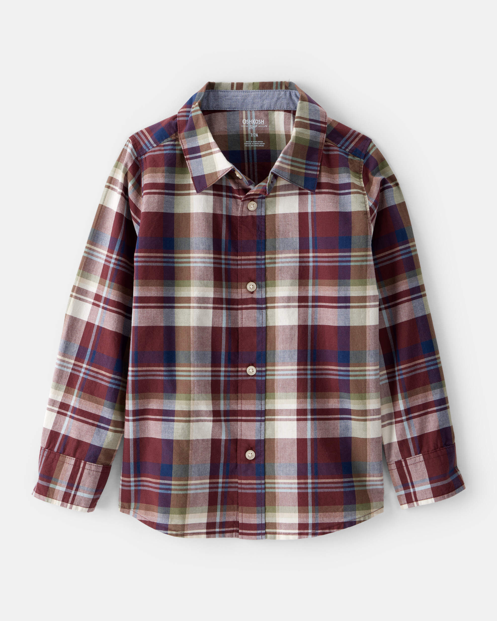 トップス 80s OSHKOSH flannel shirt 80's OSHKOSH B'GOSH Check Flannel Shirt Lサイズ |