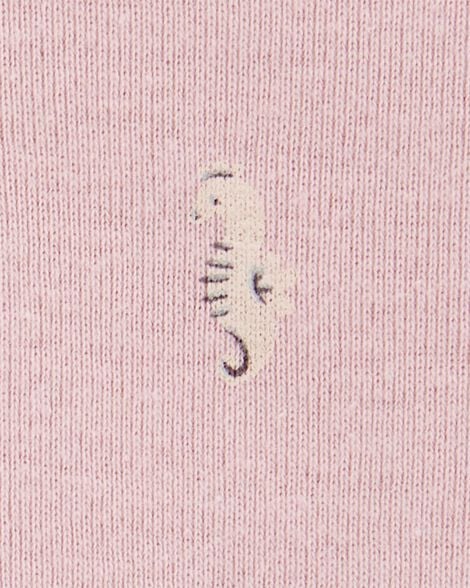 Product image 2 of Baby 5-Pack Seahorse Short-Sleeve Bodysuits