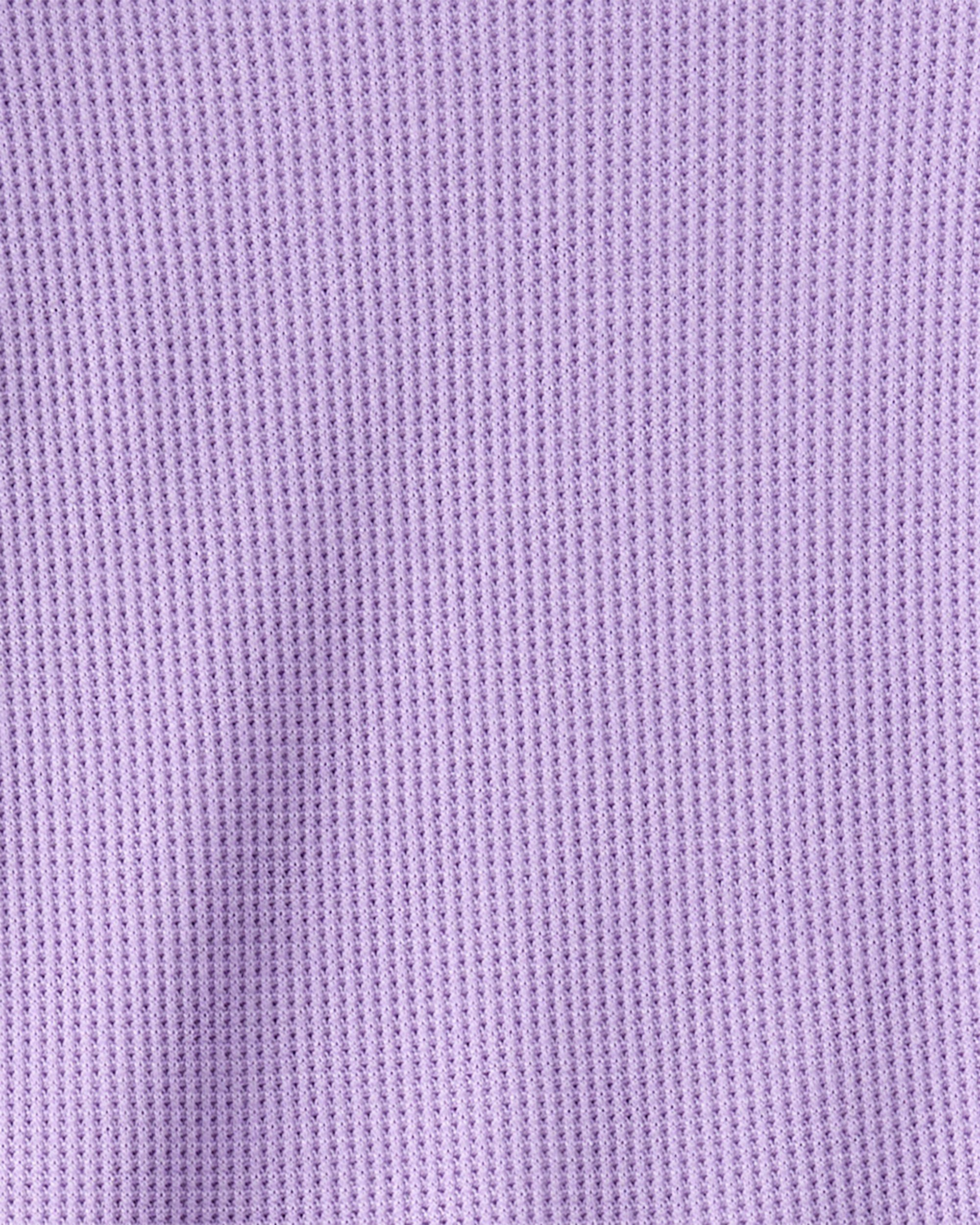 Girls PurelySoft Long-Sleeve 2-Piece Pajamas - Purple