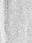 Grey Heather - Baby French Terry Pull-On Pants, Selected
