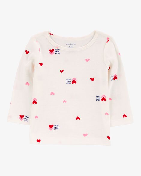  Product image 3 of Baby 3-Piece Heart Print Jumper Set