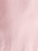Baby Girl Cotton Cargo Joggers - Pink