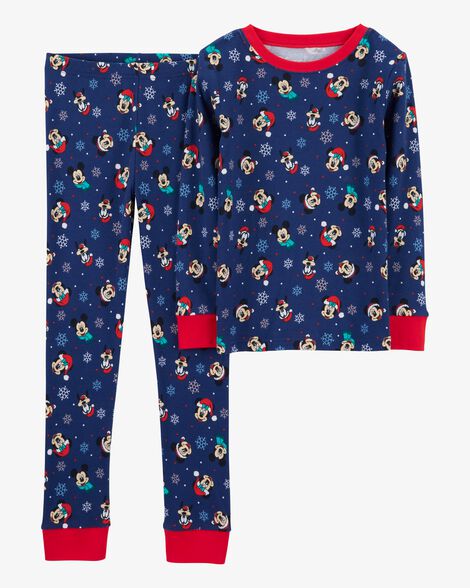 Product image 1 of Kid 2-Piece Christmas Mickey 100% Snug Fit Cotton Pajamas
