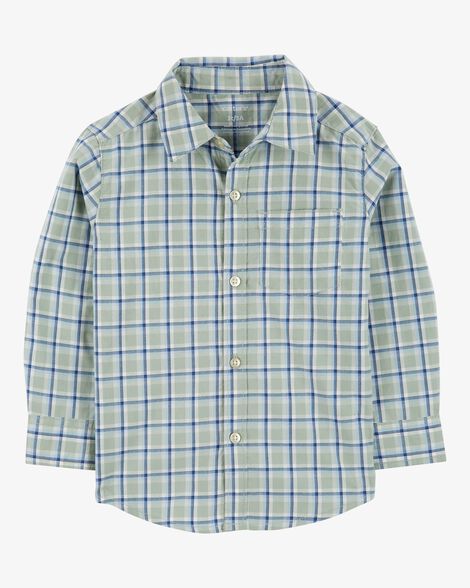  Product image 2 of Toddler Plaid Button-Front Shirt
