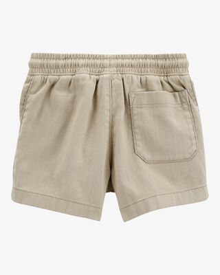 Product image 2 of Toddler Pull-On Twill Shorts - Khaki
