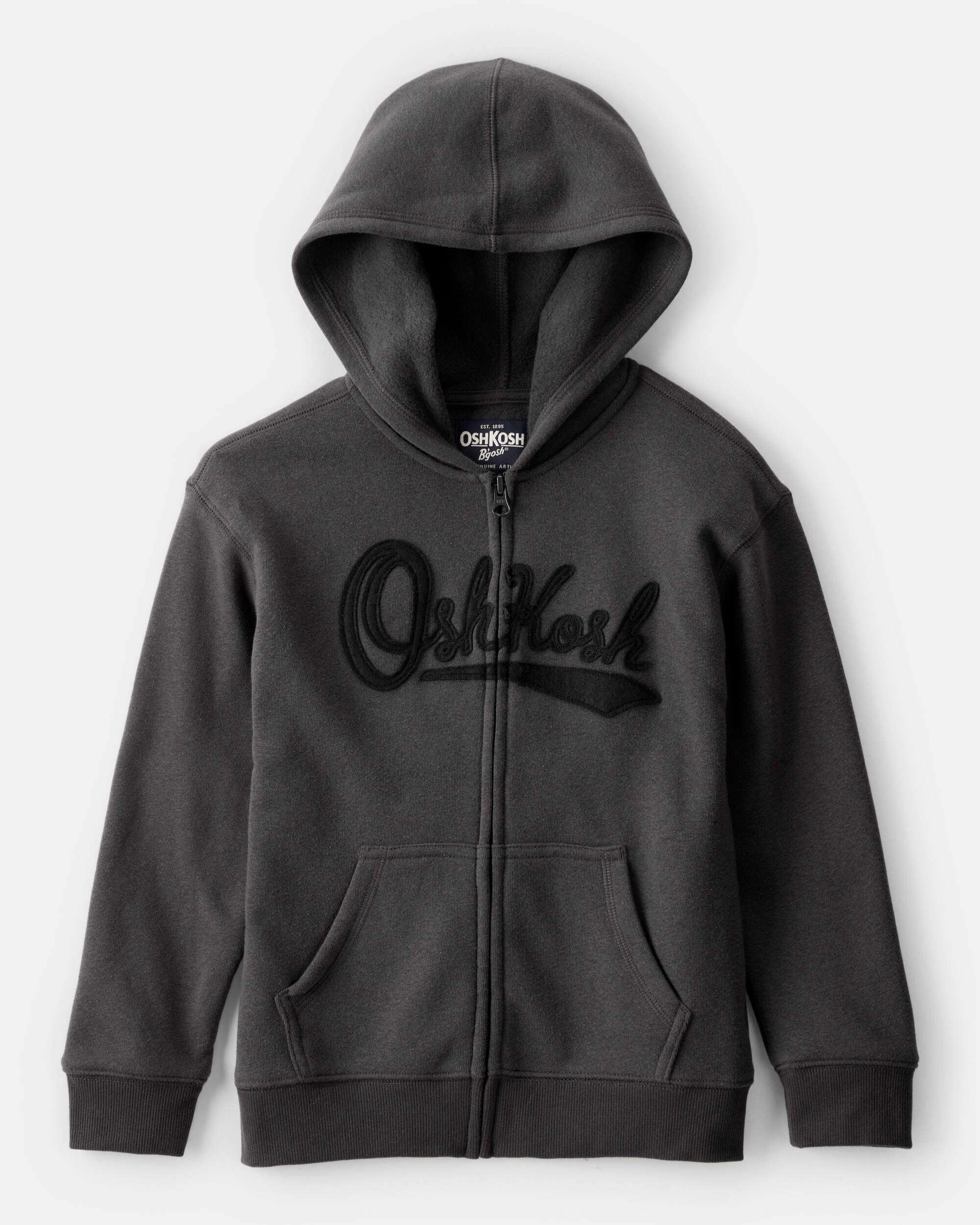 Boys OshKosh Fleece Logo Zip Jacket