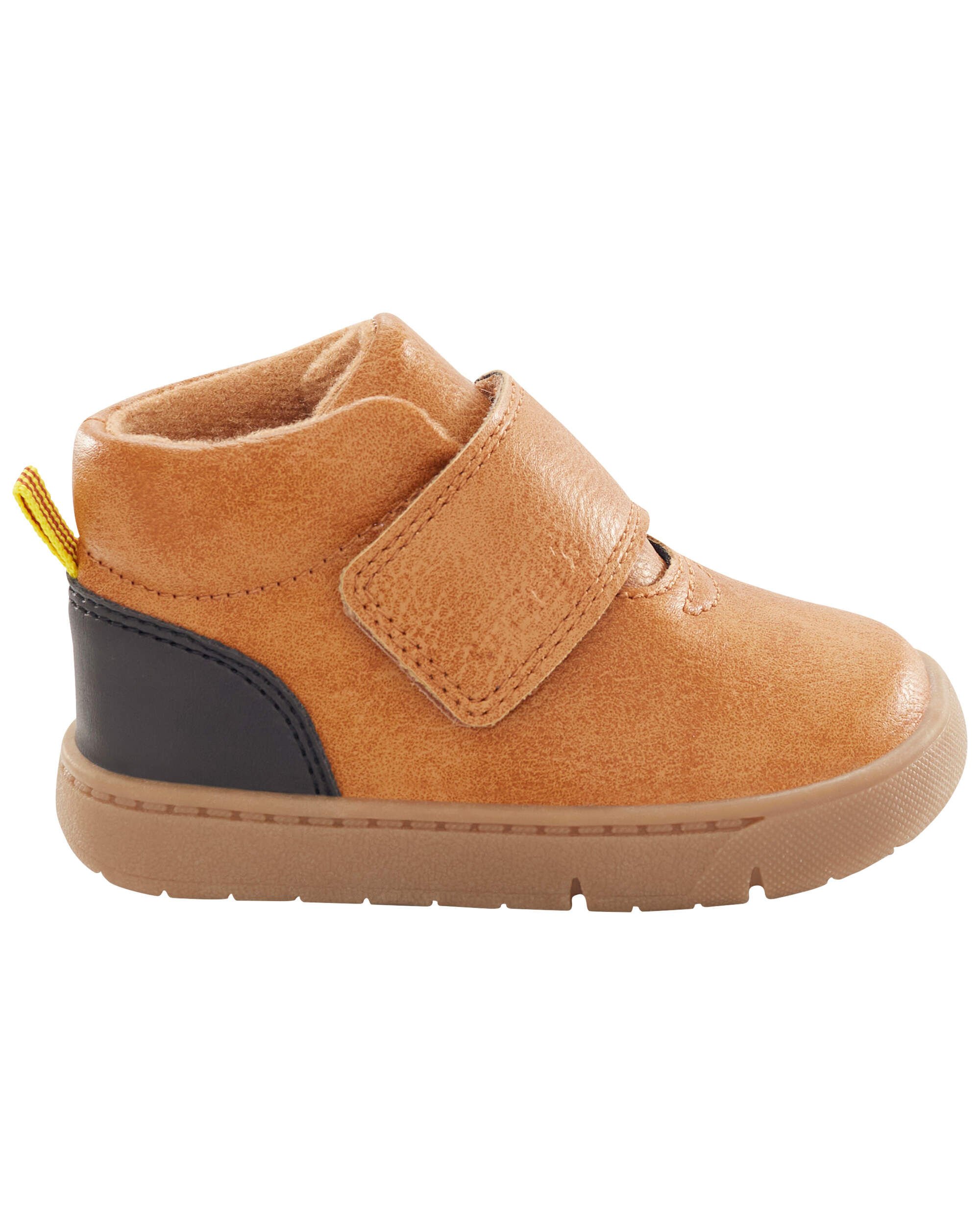 Every Step® First Walker High-Top Boots - Brown
