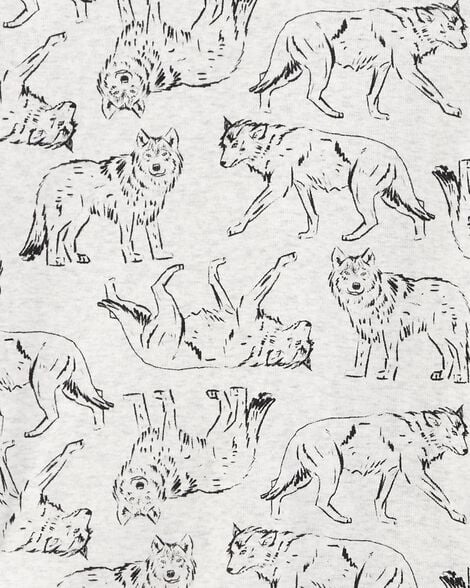  Product image 3 of Kid 4-Piece Wolf Pajamas