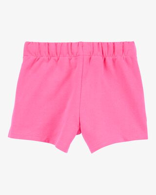 Product image 2 of Baby Pull-On French Terry Shorts - Pink