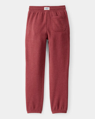 Product image 2 of Boys DayDream Fleece Drawstring Joggers - Red