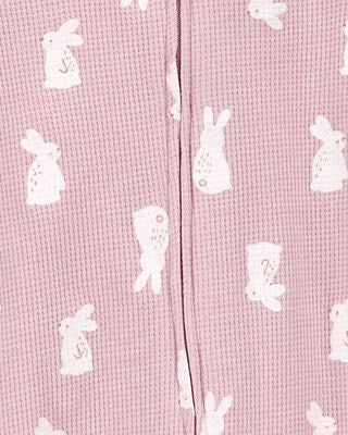 Product image 2 of Baby Bunny 2-Way Zip Thermal Sleep & Play Pajamas