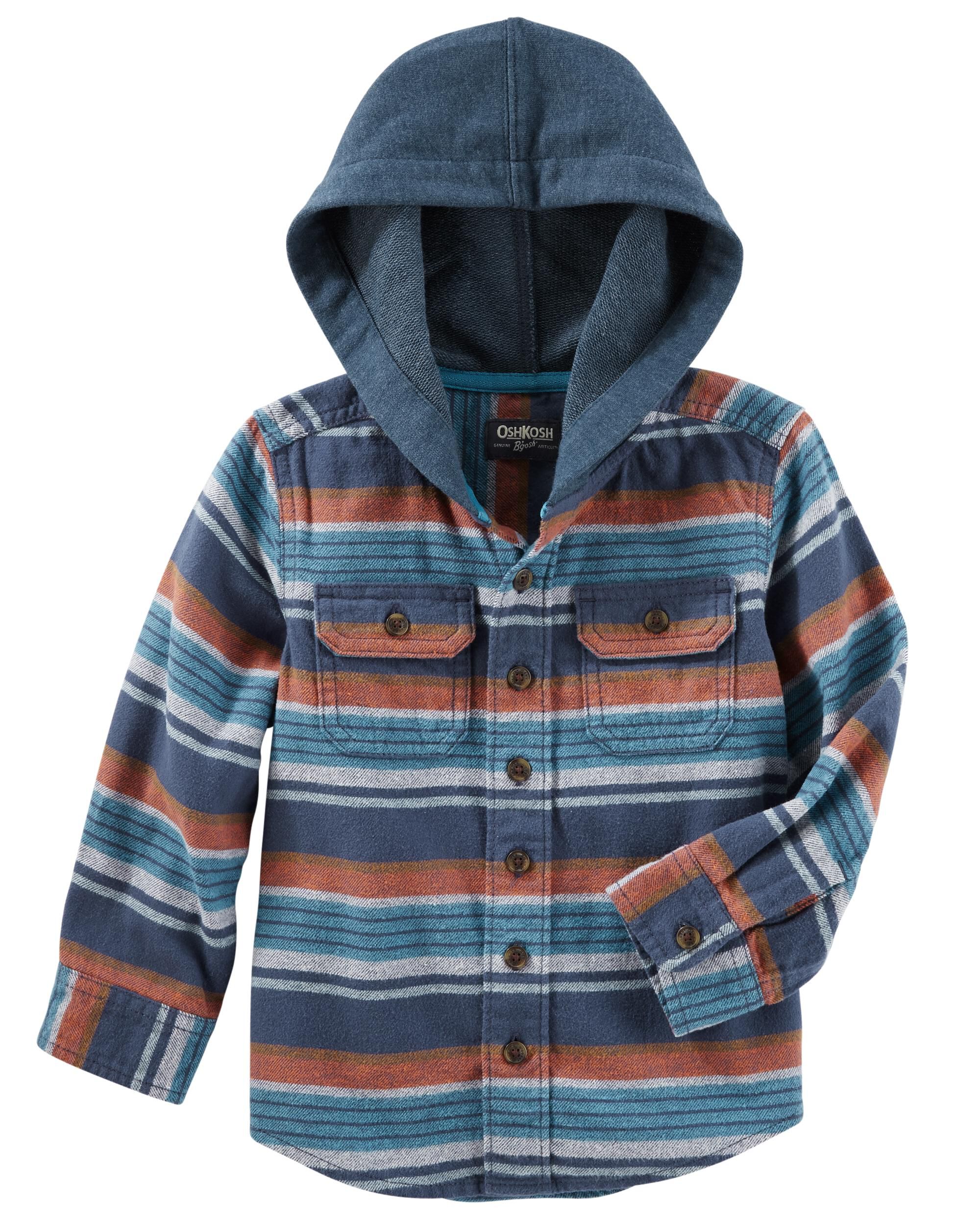 Baby Boy Flannel Pullover Oshkosh Com