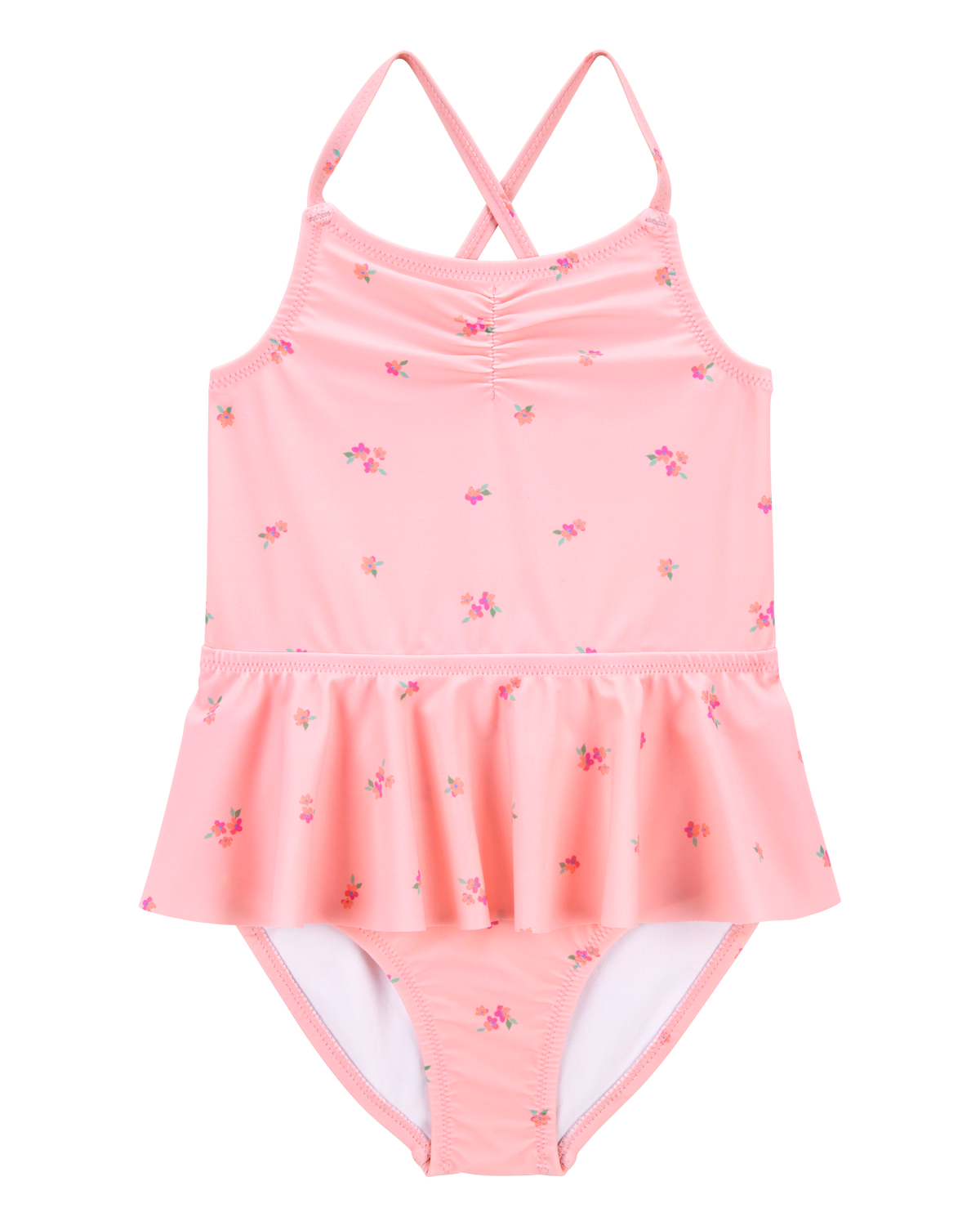 Toddler 1-Piece Floral Tutu Swimsuit - Pink - OshKosh | Carter's