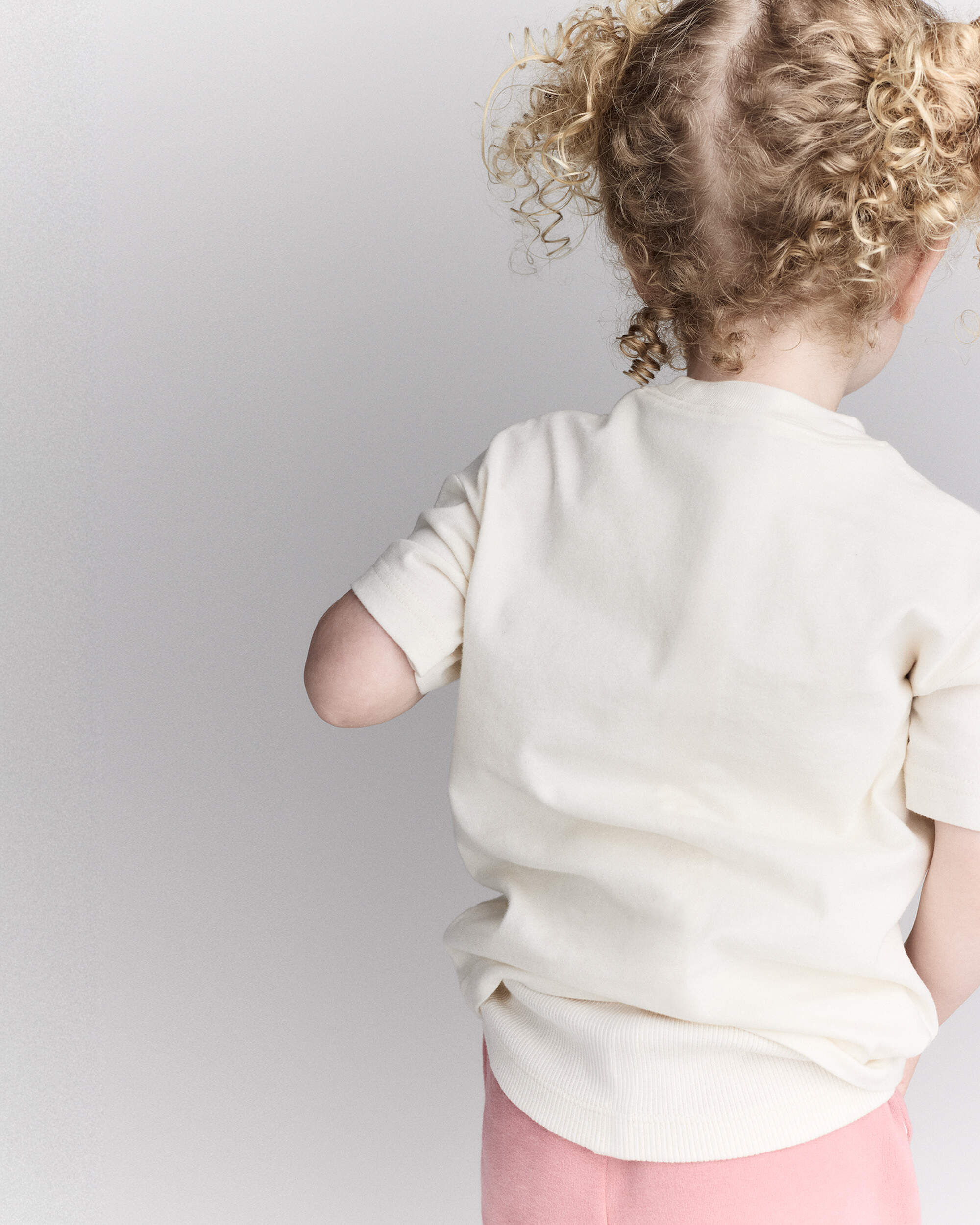 Toddler Short-Sleeve Relaxed Tee - Cream