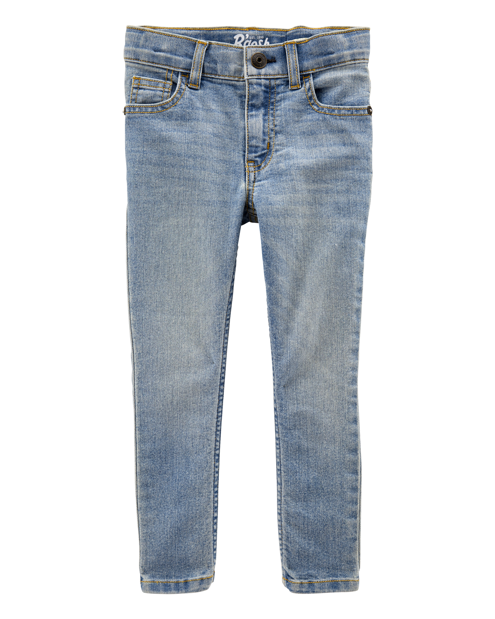 Baby Sun Faded Light Wash Skinny-Leg Jeans