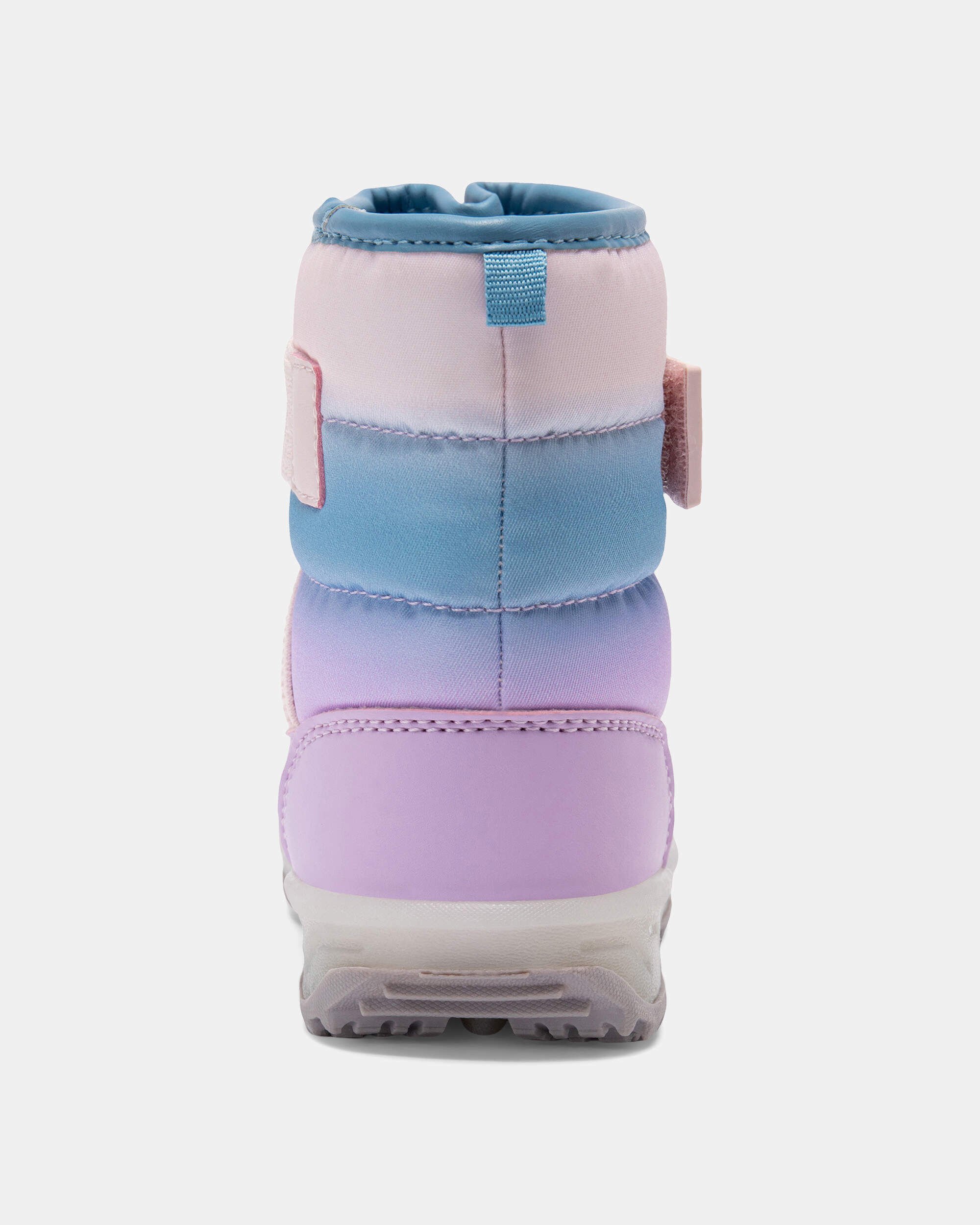 Toddler Girl Ombre Snow Boots - Blue/Purple