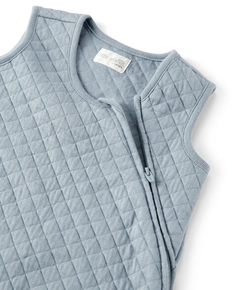 Product image 3 of Baby Double Knit Zip Wearable Blanket in Blue Creek