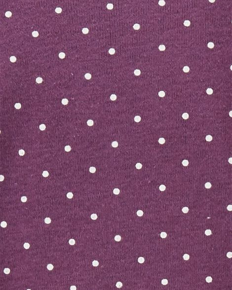  Product image 5 of Baby 4-Pack Long-Sleeve Floral & Polka Dot Bodysuits