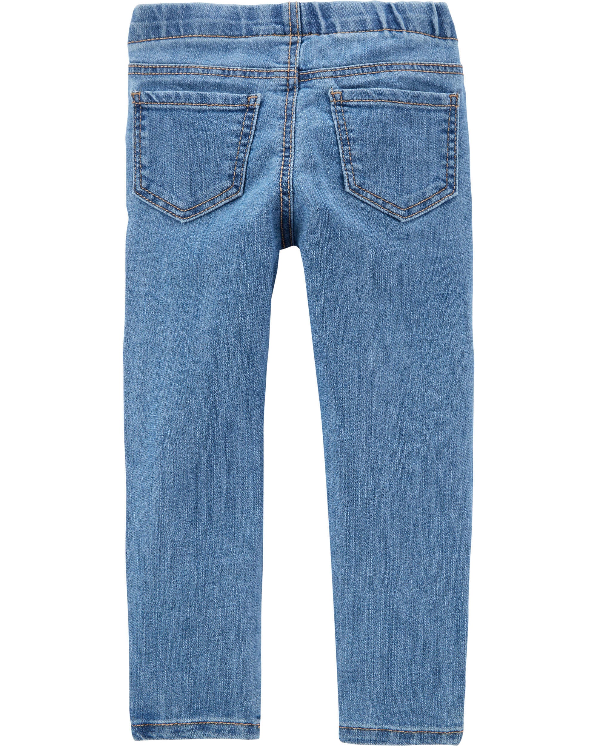 Toddler denim jeggings top