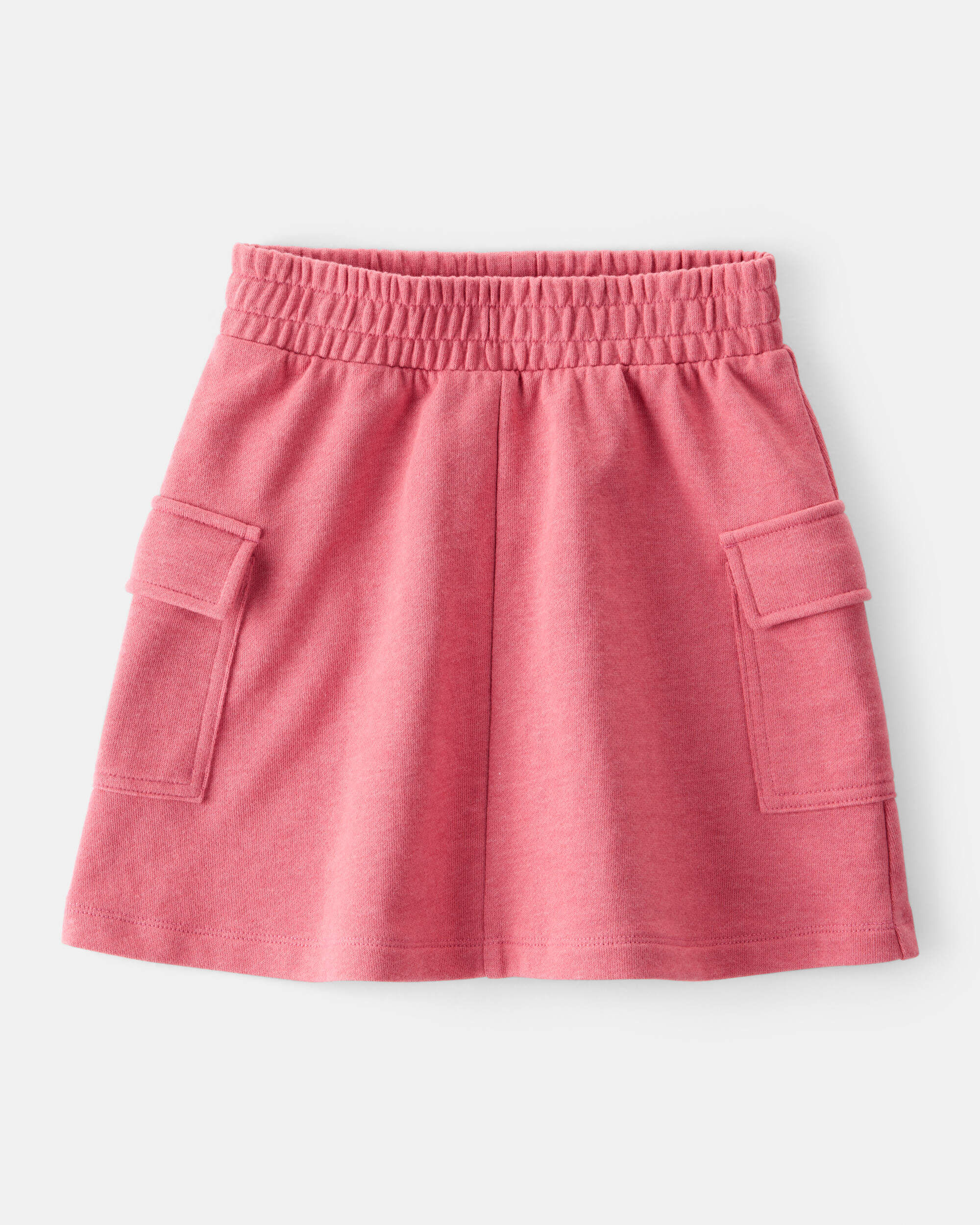 Girls French Terry Cargo Skort - Pink - OshKosh | Carter's