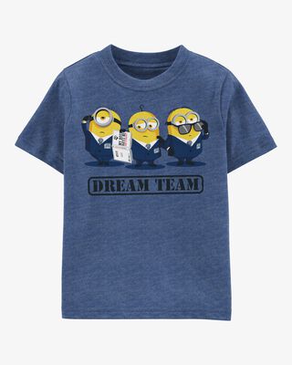 Product image 1 of Toddler Minions Short-Sleeve Graphic Tee - Blue