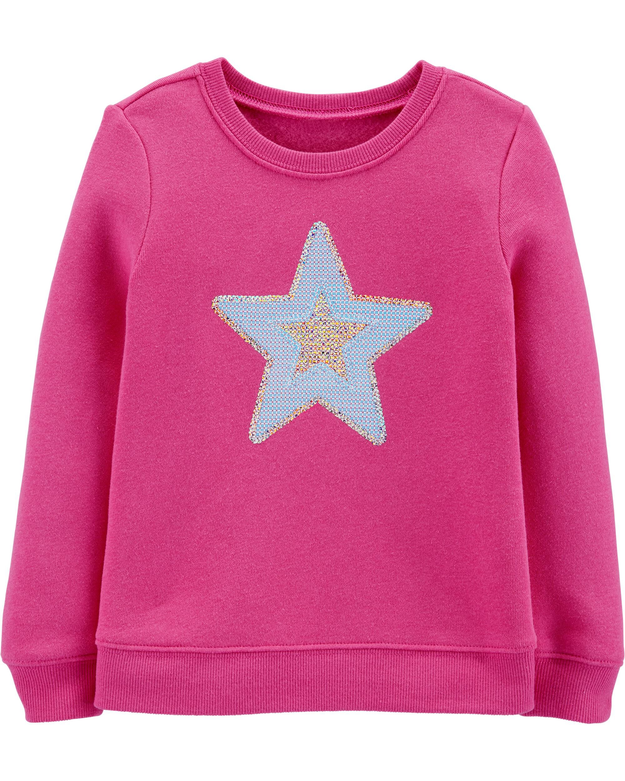 sequin star sweater