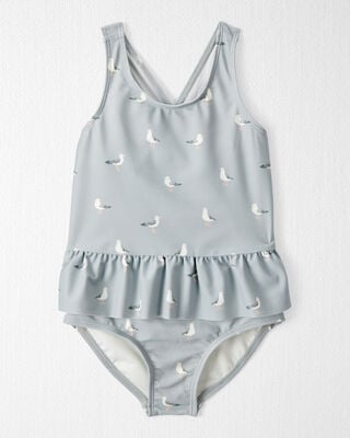 Product image 1 of Toddler Recycled Seagull-Print Swimsuit